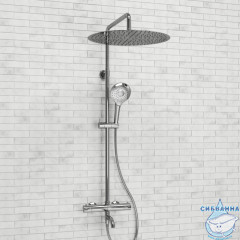 Душевая система Wasserkraft 400 1 режим A188.117.101.010.CH Thermo (хром)