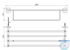 Полочка Aquatek Бетта AQ4615CR 