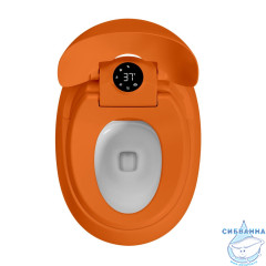 Унитаз приставной ABBER Bequem AC1131SOR с сиденьем Soft Close (микролифт)