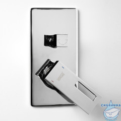 Встраиваемый смеситель для ванны WasserKRAFT Alme 1541 (хром)