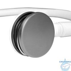 Слив-перелив для ванн Calypso CS0837BNA (никель)