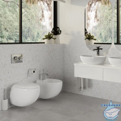 Унитаз подвесной Sanita Ринго  Luxe (с сиденьем Soft Close (микролифт) RNGSLWH0104