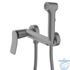 Смеситель с гигиеническим душем Azario Escaro AZ-K2574GR (графит)