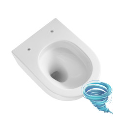 Унитаз подвесной безободковый Calypso CS93UQ-TKS с сиденьем Soft Close (микролифт)