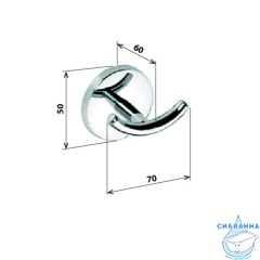 Крючок Bemeta  Alfa 102406022