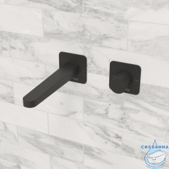 Встраиваемый смеситель для раковины Wasserkraft Fulda A5251.301 (черный матовый)