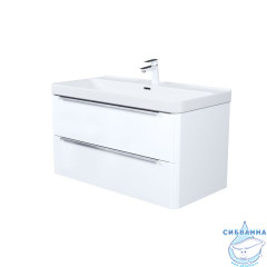 Тумба с умывальником, подвесная, 100 см, белый, Cloud X, IDDIS, CLX10W0i95K подходит умыв. 0171000i28