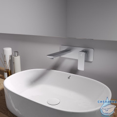 Встраиваемый смеситель для раковины Oliveeka D-Line OL-869003-CR (хром)