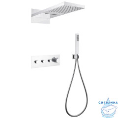 Душевая система Abber Rund 250 1 режим AF8752 (хром)