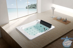 Акриовая ванна Gemy G9265 K 200х152 с гидромассажем