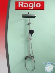 Душевая система Raglo 330 1 режим R51.24.09 (графит)