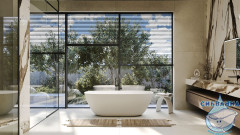 Ванна из искусственного камня ABBER Stein 170x72 AS9612-1.7