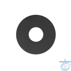 Отражатель для смесителя, уплотнитель в к-те, круглый, черный, IDDIS, 98200RB1SM