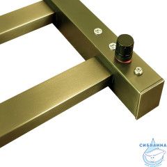 Полотенцесушитель электрический Calypso Ares П5 50х55 (брашированное золото)