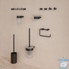 Мыльница, нержавеющая сталь, Petite, черный матовый, IDDIS, PETBLSGi42