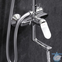Душевая система AM.PM Sunny F0785C900 220 1 режим (хром)