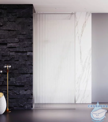 Walk-in Veconi Корато 70 профиль хром, стекло рифленое KR81F-70-08-C8