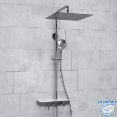 Душевая система Wasserkraft 400 1 режим A113.119.101.CH Thermo (хром)