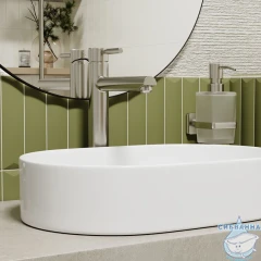 Смеситель для раковины WasserKRAFT Wern 4203H (никель)