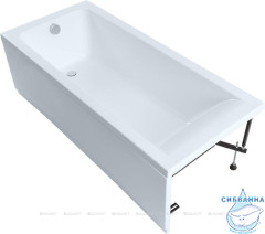 Акриловая ванна Aquanet Bright 180x80 с каркасом