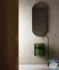 Раковина 42 см ABBER Kristall  AT2704Emerald