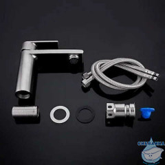 Смеситель для раковины Gappo G1099-20 (без донного клапана) (сатин)