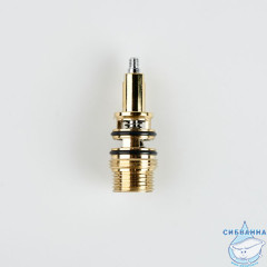 Дивертор для смесителя, латунь, h=56 мм, M24x1,5, вытяжной, золото, IDDIS, 997B0256SMG