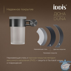 Стакан Iddis Дюна DUNGMG1i45 (графит)