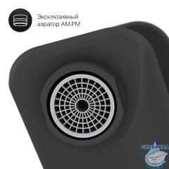 Смеситель для раковины AM.PM X-Joy F85A02122 (без донного клапана) (черный матовый)