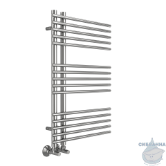 Полотенцесушитель водяной Terminus Астра П15 7х80 (нижнее подключение) (хром)