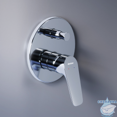 Смеситель для ванны встраиваемый Damixa Jupiter 777100000 (хром)