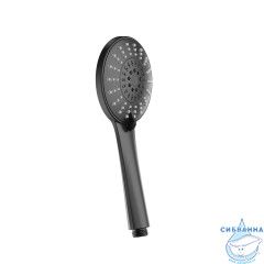 Ручной душ Milardo Ideal Spa ILS5FBRM18 5 режимов (черный матовый)