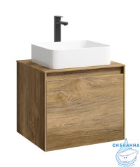 Корпус тумбы под раковину Aqwella Mobi 60 MOB0106DB дуб балтийский