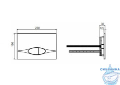 Инсталляция Jacob Delafon E29025-NF с кнопкой смыва E29027-CP в комплекте с унитазом Jacob Delafon Patio Rimless EDV102-00 c сиденьем Soft close (микролифт) легкосъёмное E70021-00