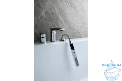 Смеситель для ванны на борт Allen Brau Infinity 265449 (хром)