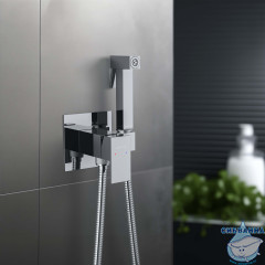 Смеситель с гигиеническим душем Aquatek Либра AQ1022CR (хром)