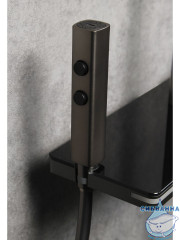 Душевая система Calypso CS24179-9 300 1 режим (оружейная сталь)