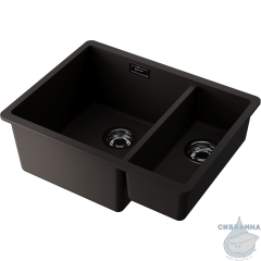 Omoikiri Kata 55-2-U-ES Artgranit/espresso 4997500