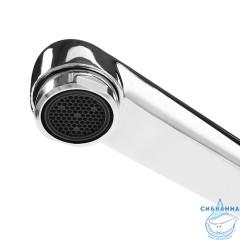 Смеситель для ванны с длинным изливом  с керамическим дивертором, Atlantic, Milardo, ATLSBLCM10