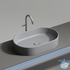  Раковина на столешницу 61 см Ceramicanova Element CN6048MH (серый)