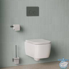 Клавиша смыва, универсальная, нержавеющая сталь, Unisteel, 010, IDDIS, UNS10S0i77