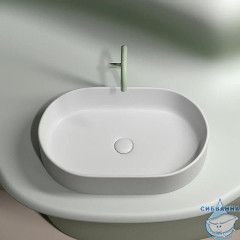  Раковина на столешницу 61 см Ceramicanova Element CN6048MW (белый матовый)