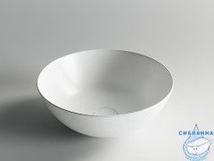  Раковина на столешницу 36 см Ceramicanova Element CN6003 (белый матовый)