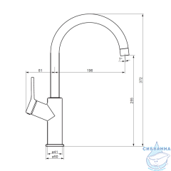Смеситель для кухни Damixa Eclipse 310720400 (хром)