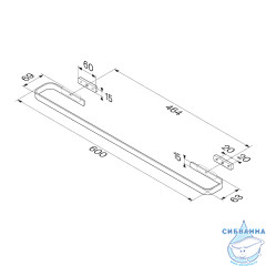 Полотенцедержатель Am.Pm Func A8F346400
