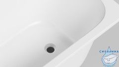 Ванна из искусственного камня Salini Orlando 170x75 (материал solix, белый матовый)
