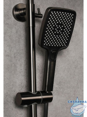 Душевая система Calypso CS24179-9 300 1 режим (оружейная сталь)