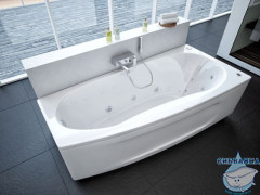 Акриловая ванна Aquatek Пандора 160х75 R с каркасом