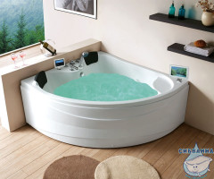 Акриовая ванна Gemy G9041 O 150х150 с гидромассажем