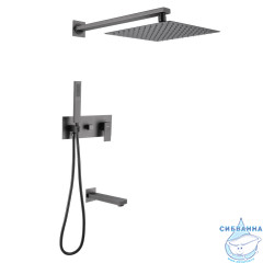 Душевая система Abber Daheim 250 1 режим AF8217NG (никель)